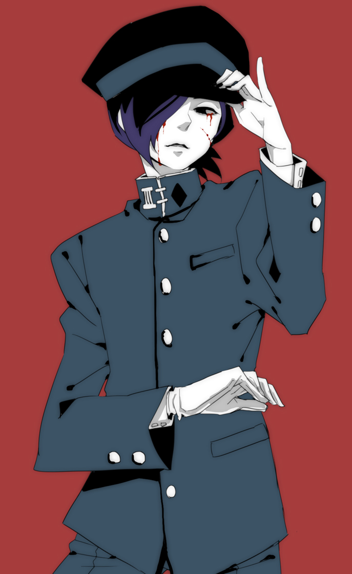 kurosu jun (persona and 2 more) drawn by miyabimakoto