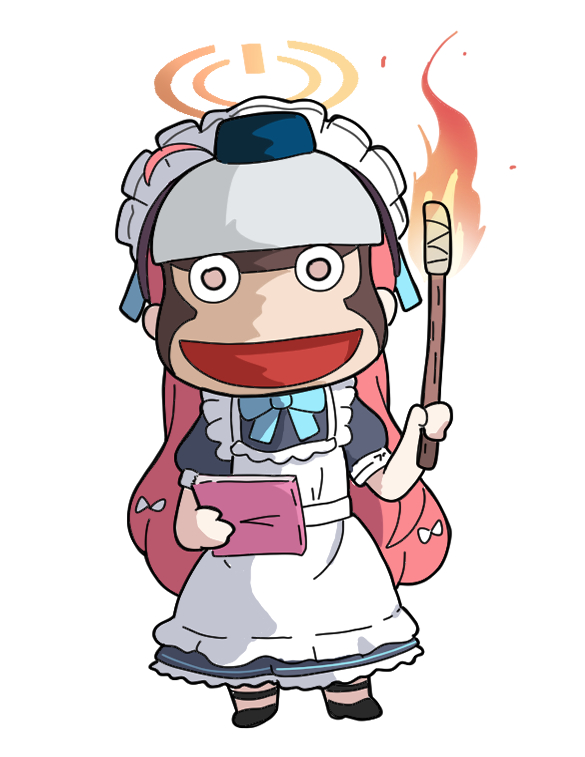 yuzu and pipo monkey (blue archive and 3 more) drawn by nyaru_(nyaru_4126)