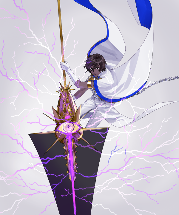 arjuna (fate and 1 more) drawn by bluespeaker