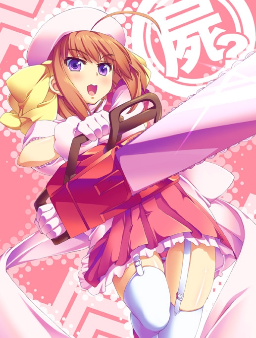 haruna (kore wa zombie desu ka?) drawn by ibuki_mana