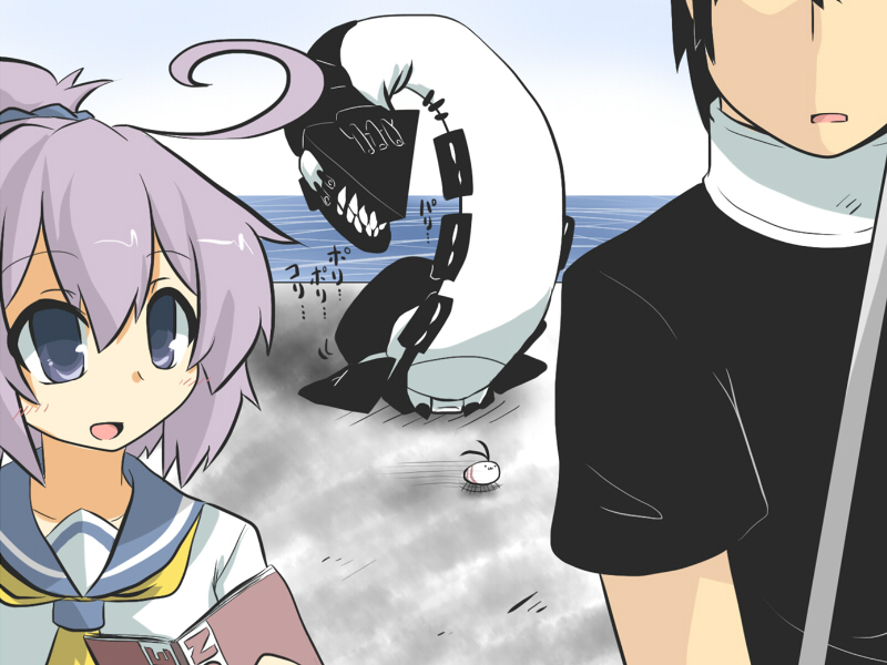 admiral, shimakaze, aoba, and re-class battleship (kantai collection) drawn by goma_(gomasamune)