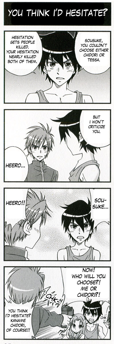 chidori kaname, heero yuy, and sagara sousuke (gundam and 4 more)
