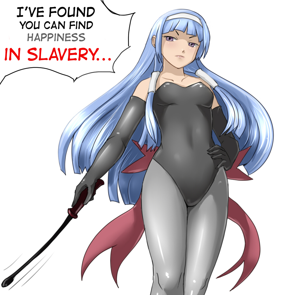 Dominatrix has joy using her slave for her pleasure.