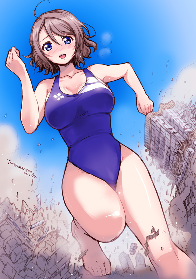 watanabe you (love live! and 1 more) drawn by torajimaneko
