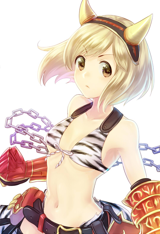 djeeta and ogre (granblue fantasy) drawn by pashiri_(shiripa)