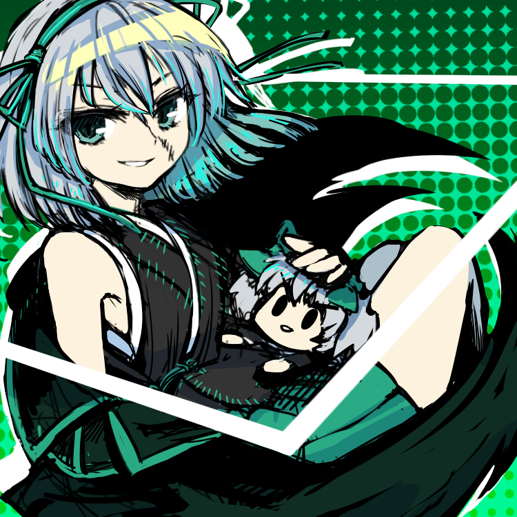 hitotachi ren (original and 2 more) drawn by anmita_(rarutos)