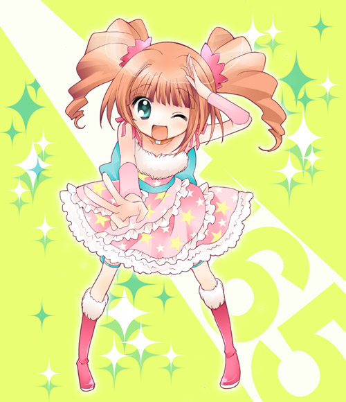 takatsuki yayoi (idolmaster and 2 more) drawn by mizutama
