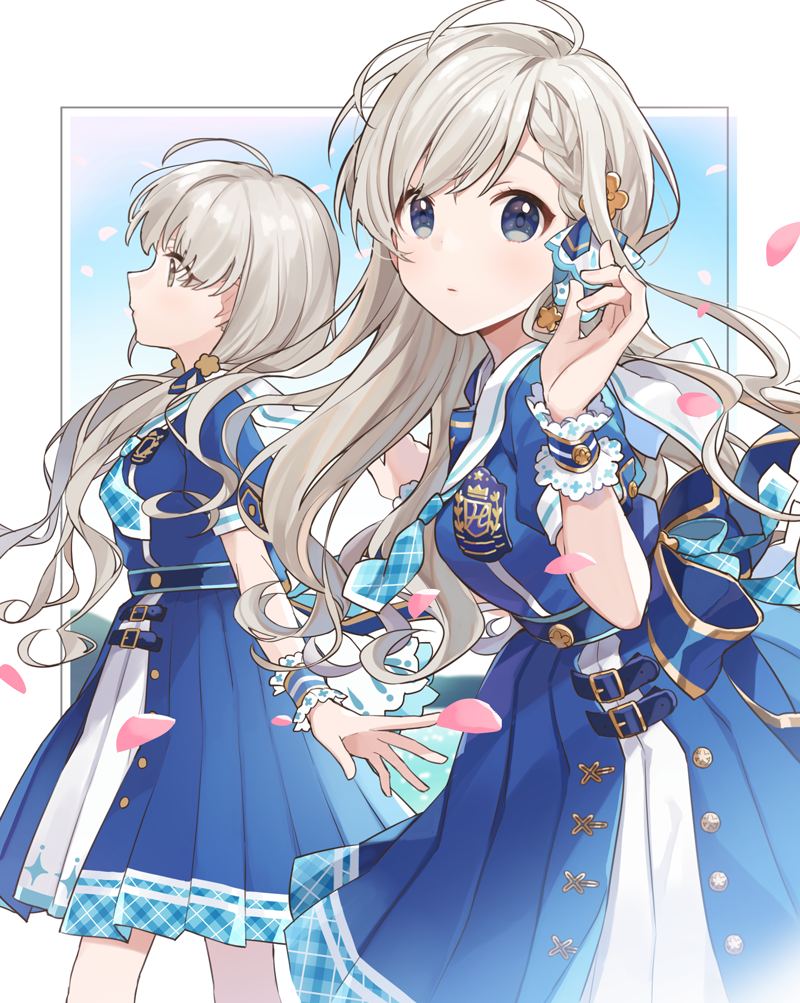 hisakawa hayate and hisakawa nagi (idolmaster and 2 more) drawn by chiri_(ch!)