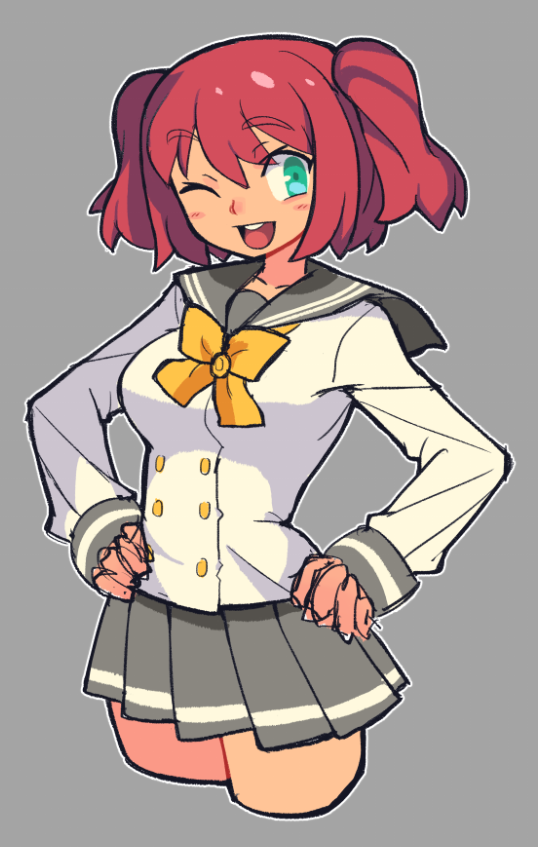 kurosawa ruby (love live! and 1 more) drawn by slammo