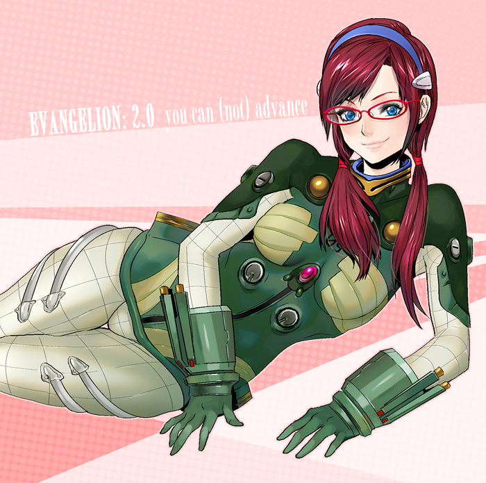 makinami mari illustrious (neon genesis evangelion and 2 more) drawn by yurizuka_(sergeant_heart)