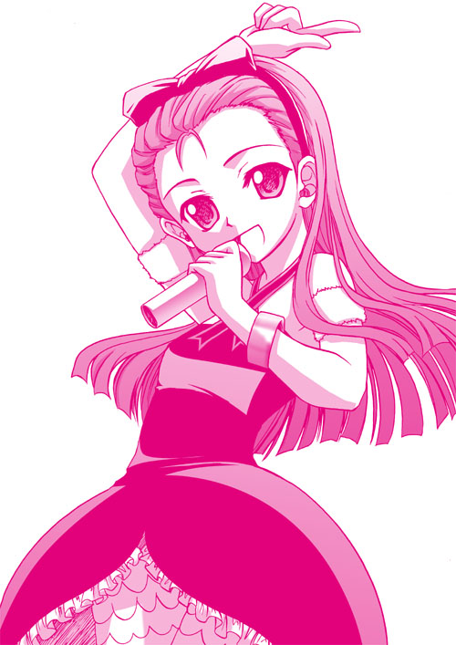 minase iori (idolmaster and 1 more) drawn by rikumoto_yoshiyuki