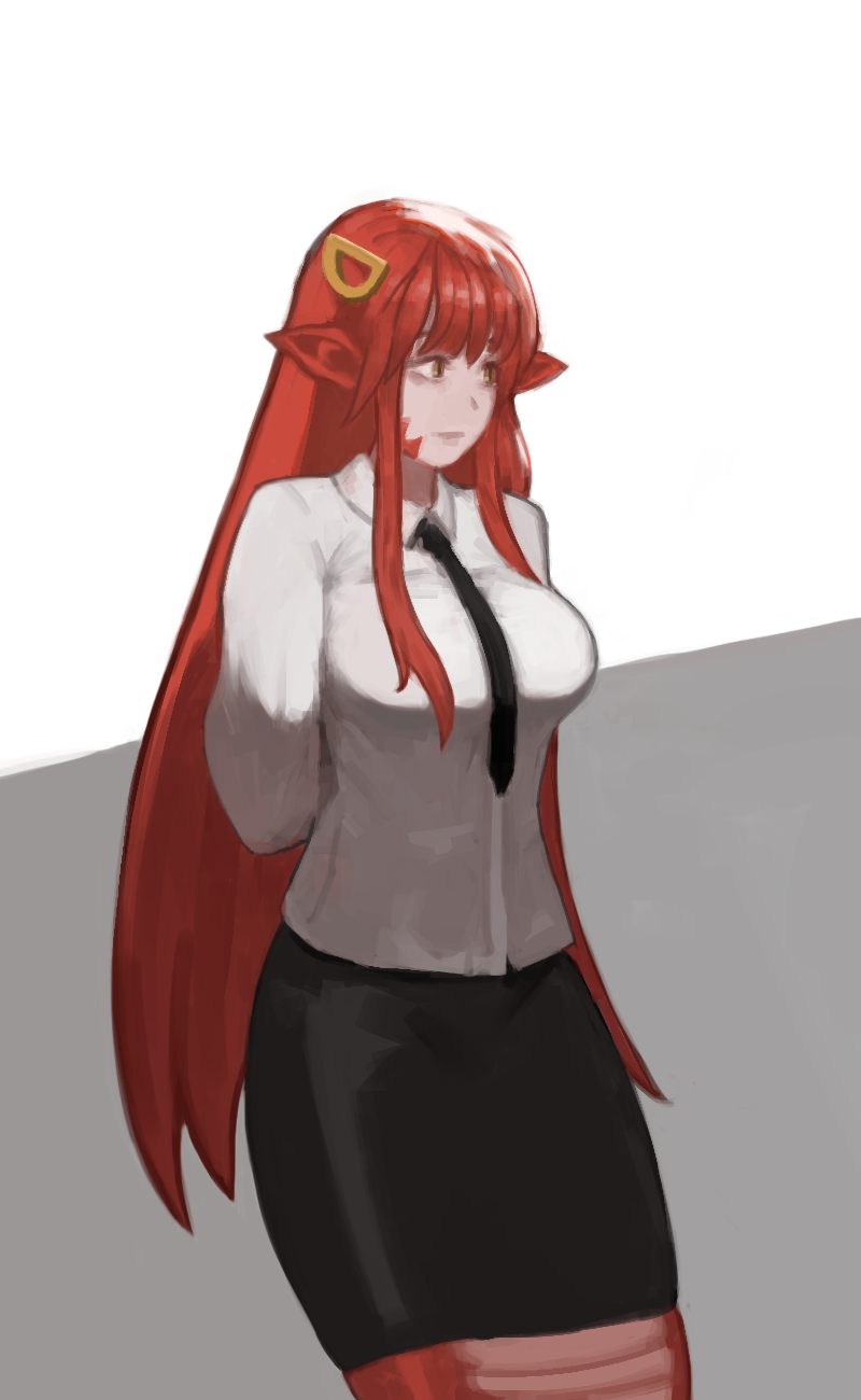 miia (monster musume no iru nichijou) drawn by gutterboyyy