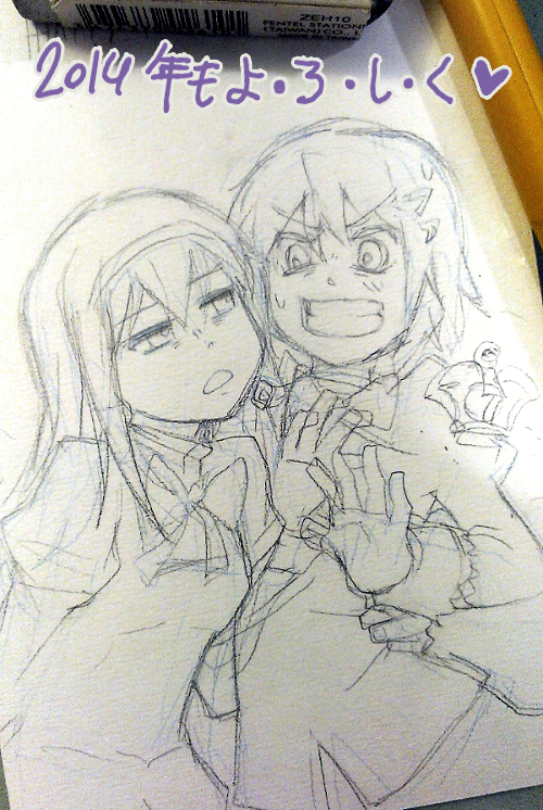 akemi homura and miki sayaka (mahou shoujo madoka magica and 1 more) drawn by silverxp