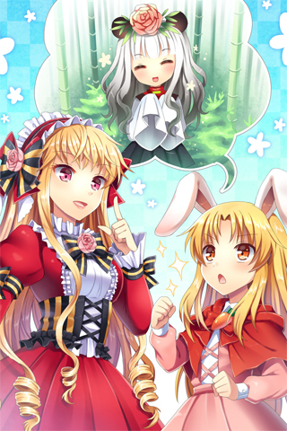 cinia pacifica, cannelle, and penika (sword girls) drawn by mauve