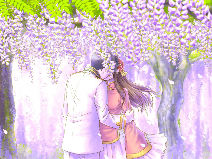 japan and taiwan (axis powers hetalia) drawn by luo_hua_sheng