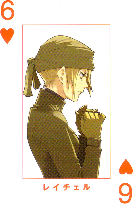 rachel (baccano!) drawn by enami_katsumi and narita_ryohgo_(mangaka)