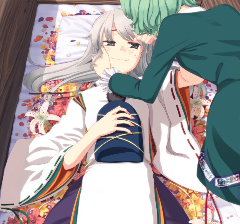 mononobe no futo and soga no tojiko (touhou) drawn by takuzui