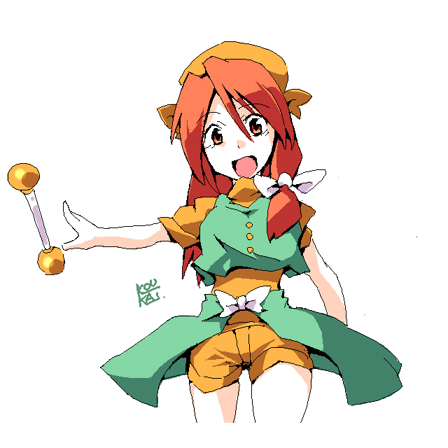 orange (touhou) drawn by koukai_(k.o.kai)