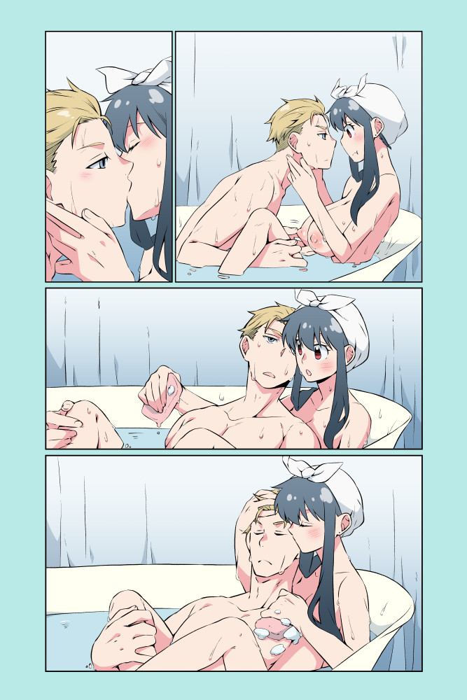 yor briar and twilight (spy x family) drawn by kamimiya