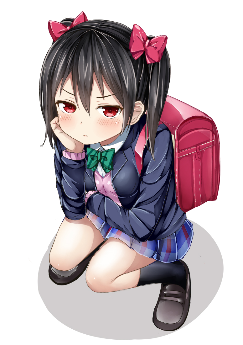 yazawa nico (love live! and 1 more) drawn by morerin