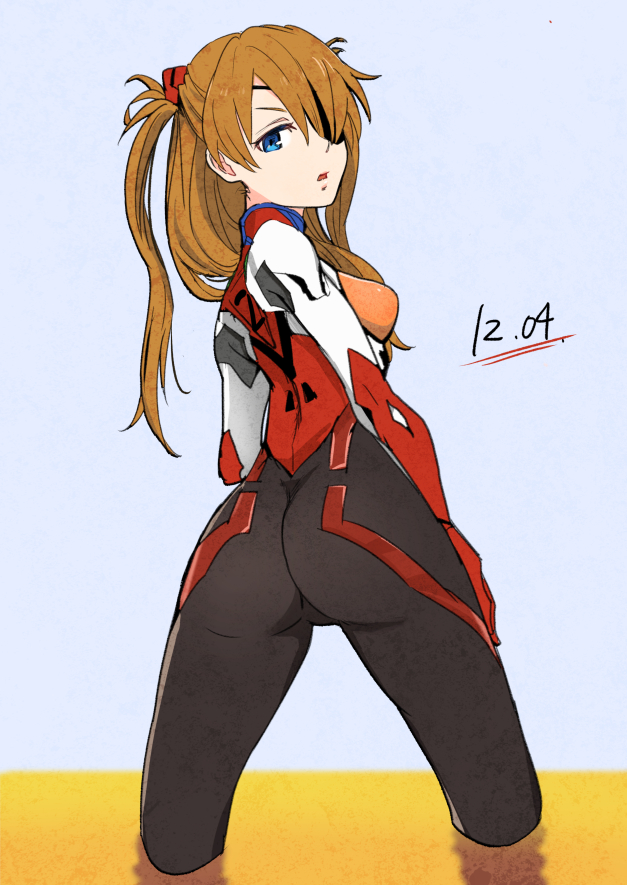 souryuu asuka langley (neon genesis evangelion and 2 more) drawn by tanaka_(colorcorn)