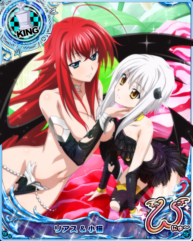 rias gremory and toujou koneko (high school dxd and 1 more)