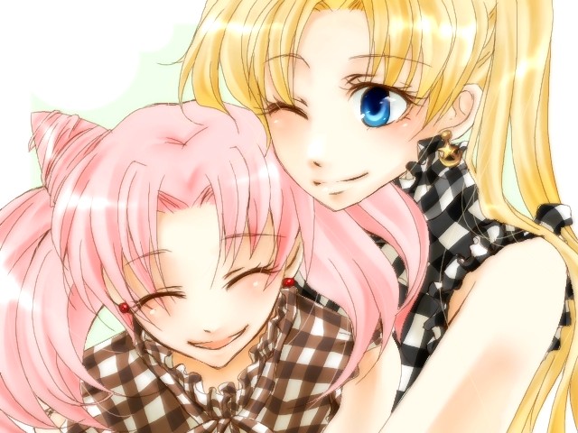 tsukino usagi and chibi usa (bishoujo senshi sailor moon) drawn by ruca_(ci_zo)