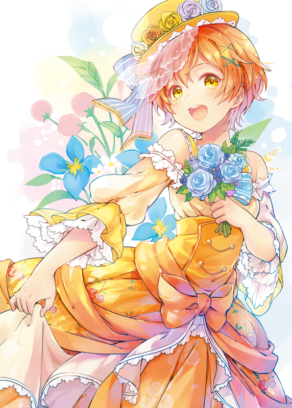 hoshizora rin (love live! and 2 more) drawn by rio.lw