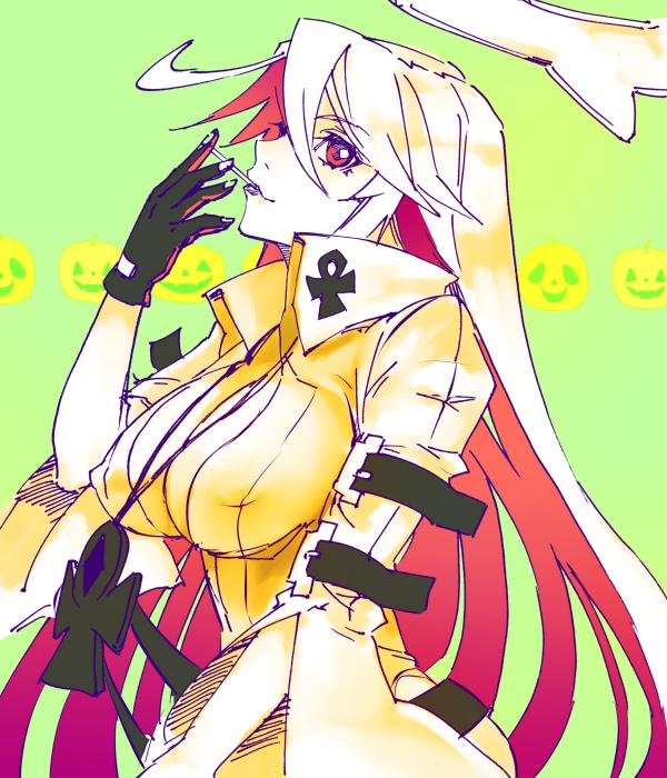 jack-o' valentine (guilty gear and 1 more) drawn by kin_mokusei