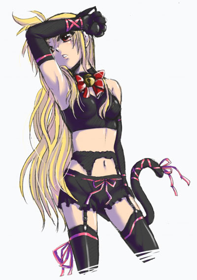 fate testarossa (lyrical nanoha and 1 more) drawn by hachi_(hachikai)