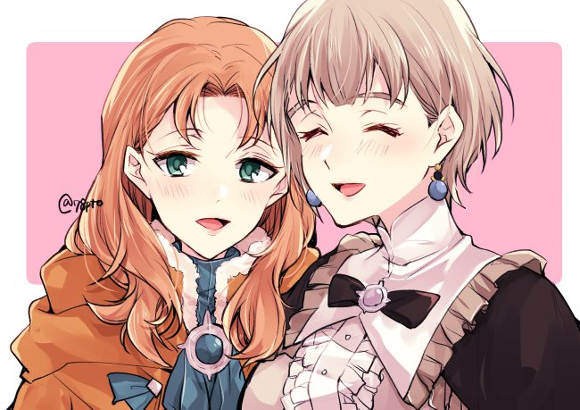 mercedes von martritz and annette fantine dominic (fire emblem and 1 more) drawn by naho_(pi988y)