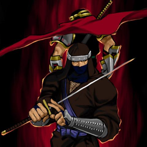 hattori hanzou (samurai spirits) drawn by sakamoto_mineji