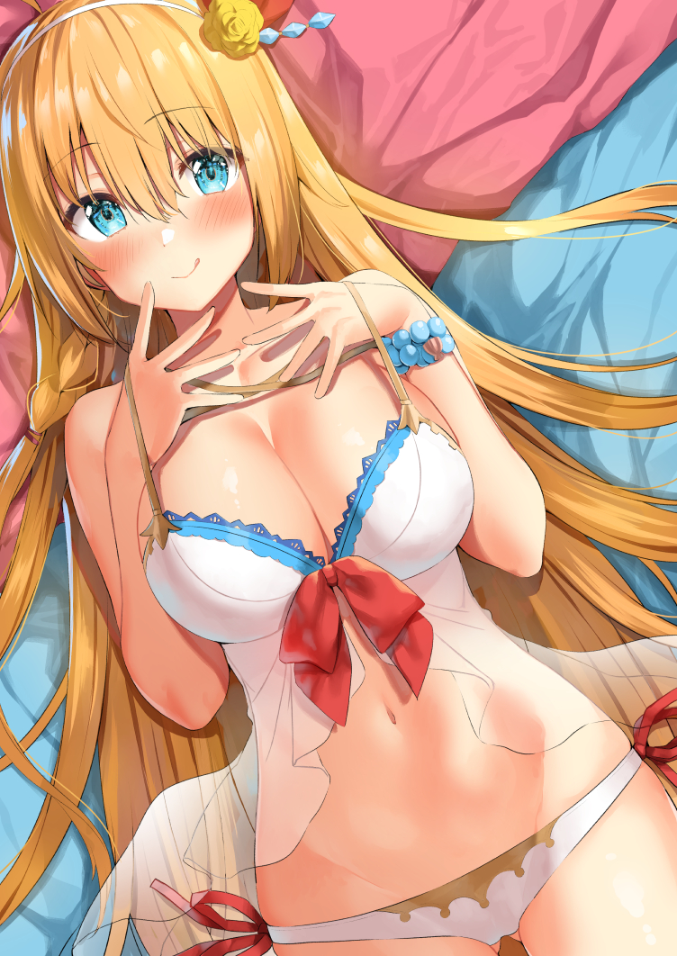 pecorine (princess connect!) drawn by b-ginga