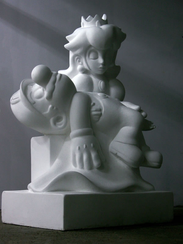 princess peach and mario (mario and 1 more) drawn by kordian_lewandowski