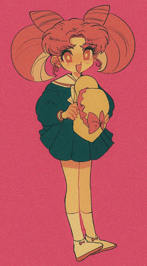 chibi usa (bishoujo senshi sailor moon and 1 more) drawn by pikurusu