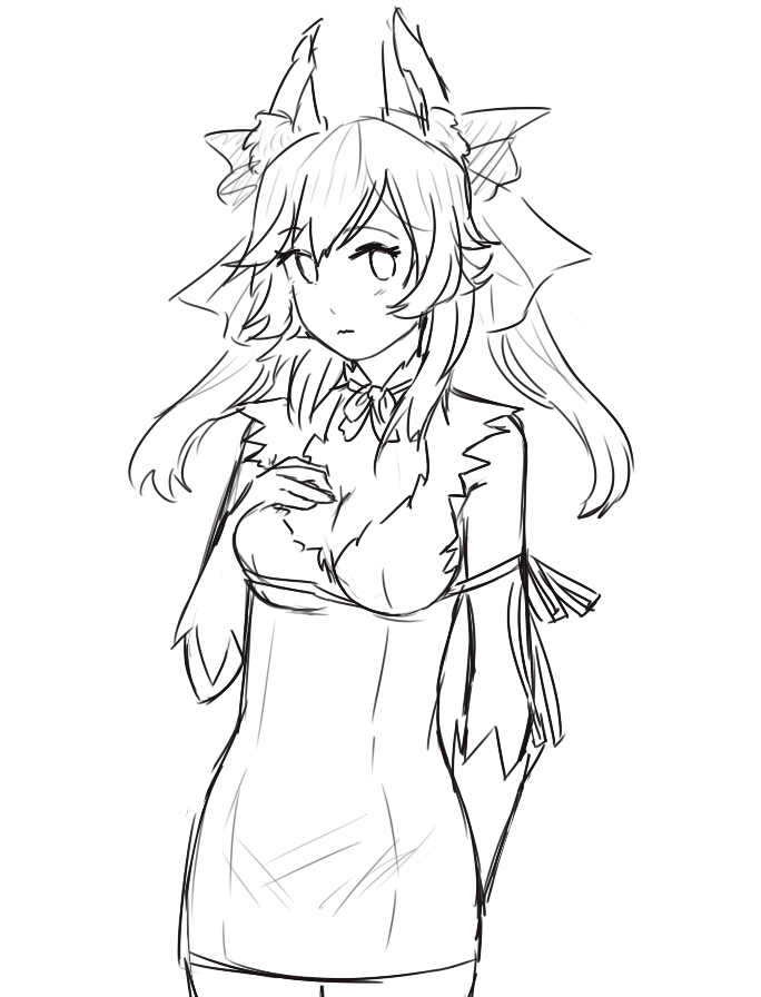 tamamo, tamamo no mae, and hestia (fate and 2 more) drawn by drawfag