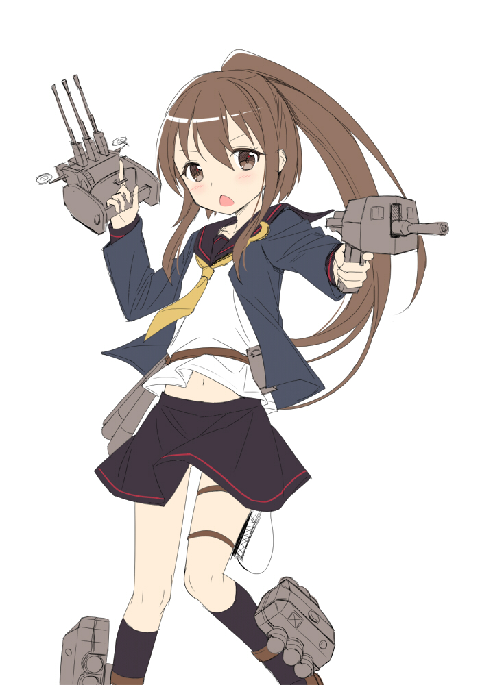 satsuki, fumizuki, satsuki kai ni, and fumizuki kai ni (kantai collection) drawn by cnm