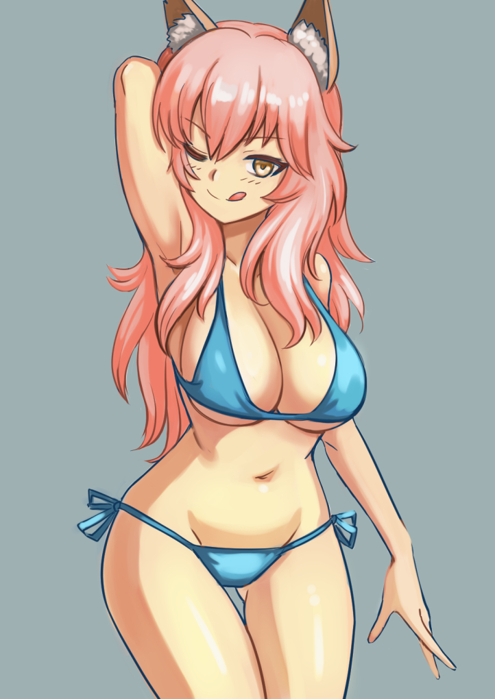 tamamo and tamamo no mae (fate and 1 more) drawn by shinsaku_(stan-art)