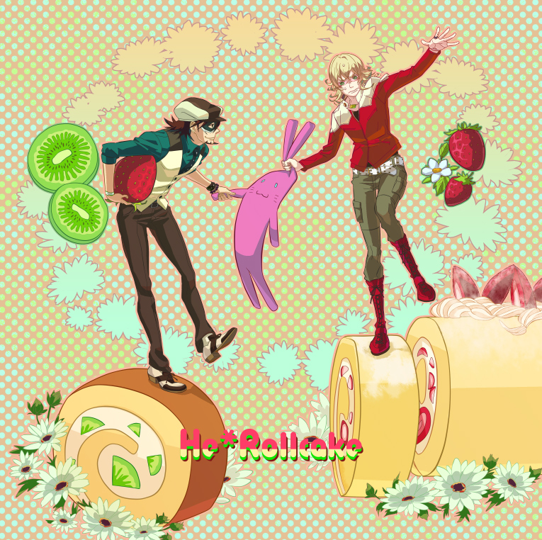barnaby brooks jr. and kaburagi t. kotetsu (tiger & bunny) drawn by cppn