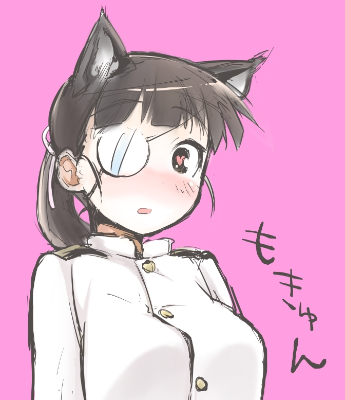sakamoto mio (world witches series and 1 more) drawn by mozu_(peth)