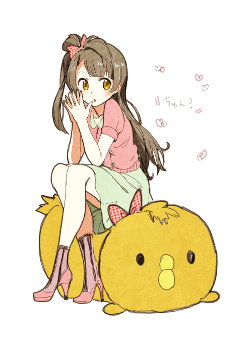 minami kotori (love live! and 1 more) drawn by tanaka_(colorcorn)