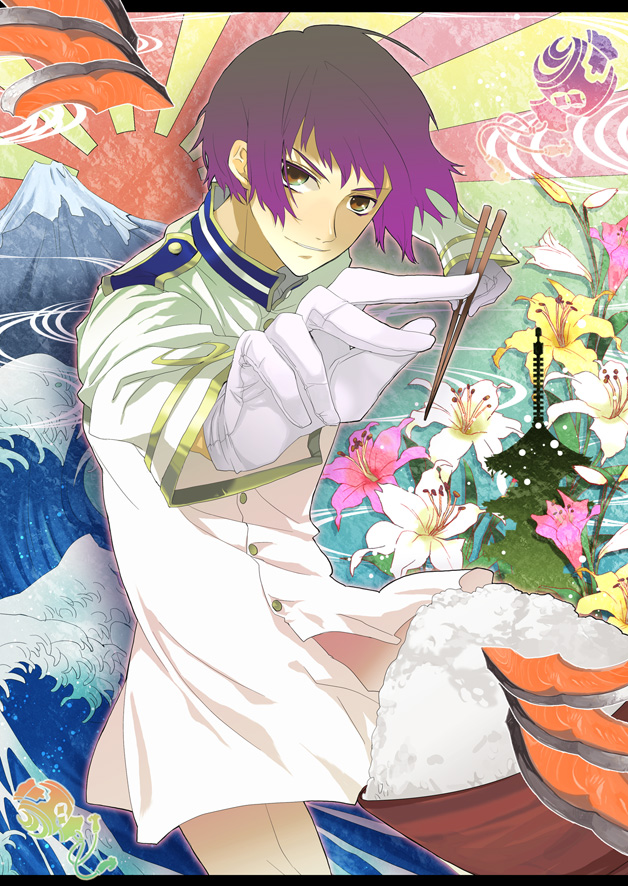 japan (axis powers hetalia and 1 more) drawn by mooche