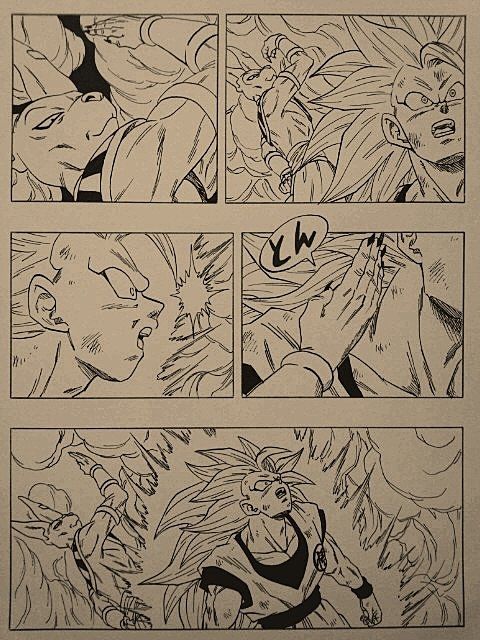 son goku and beerus (dragon ball and 2 more) drawn by lee_(dragon_garou)