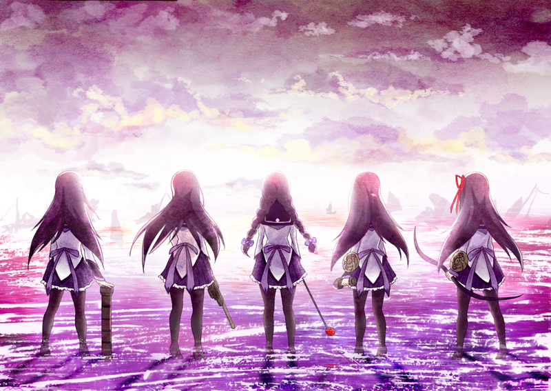 akemi homura (mahou shoujo madoka magica) drawn by ami_(mixin)