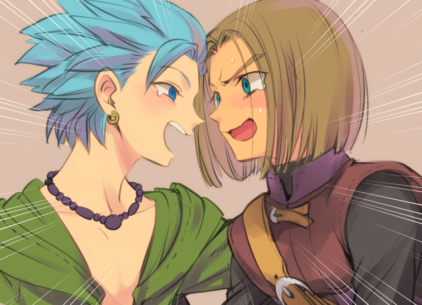 hero and camus (dragon quest and 1 more) drawn by katori_(katokichi)