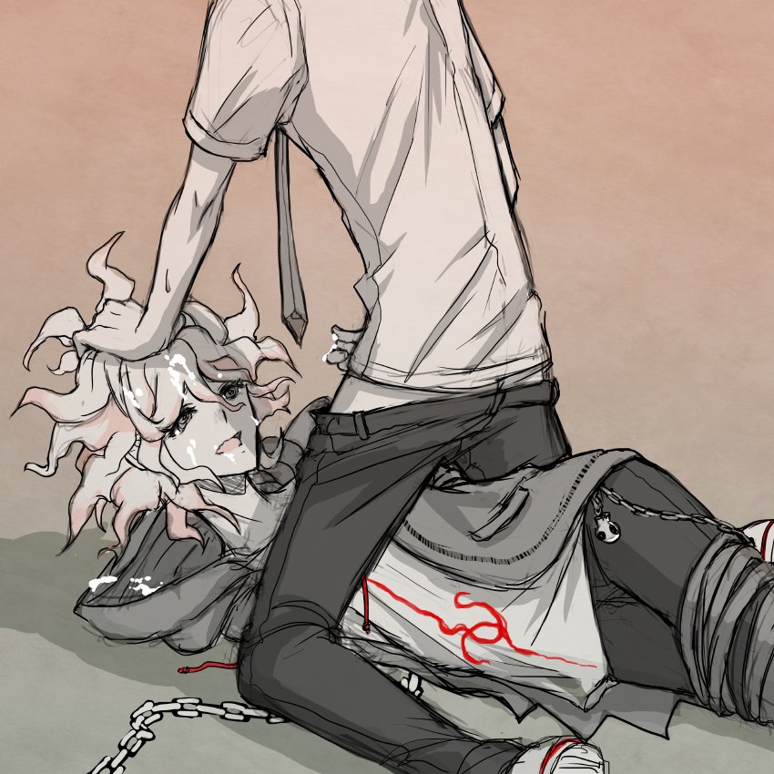 komaeda nagito and hinata hajime (danganronpa and 1 more) drawn by yandr4hope