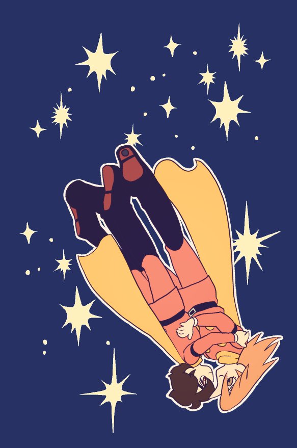 shimamura joe and jet link (cyborg 009) drawn by y02skman