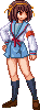 suzumiya haruhi (suzumiya haruhi no yuuutsu) drawn by choiyer