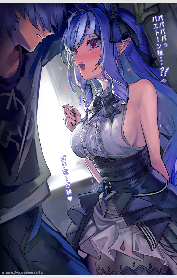 wise and vivian banshee (zenless zone zero) drawn by towatowa114