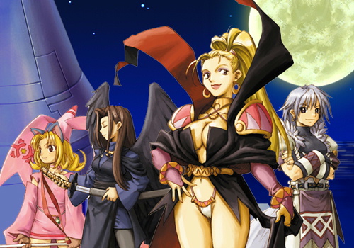 marjoly, myao, gao, and crowdia (marl kingdom and 1 more) drawn by ryoji_(nomura_ryouji)
